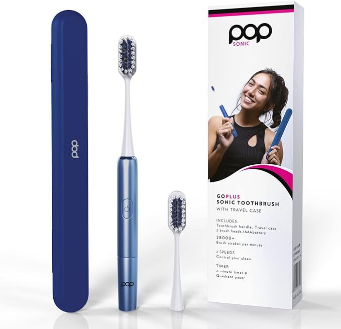 Go Plus Sonic Toothbrushes for Adults w/Electric Toothbrush Case - Electric Toothbrush for Adults... | Amazon (US)
