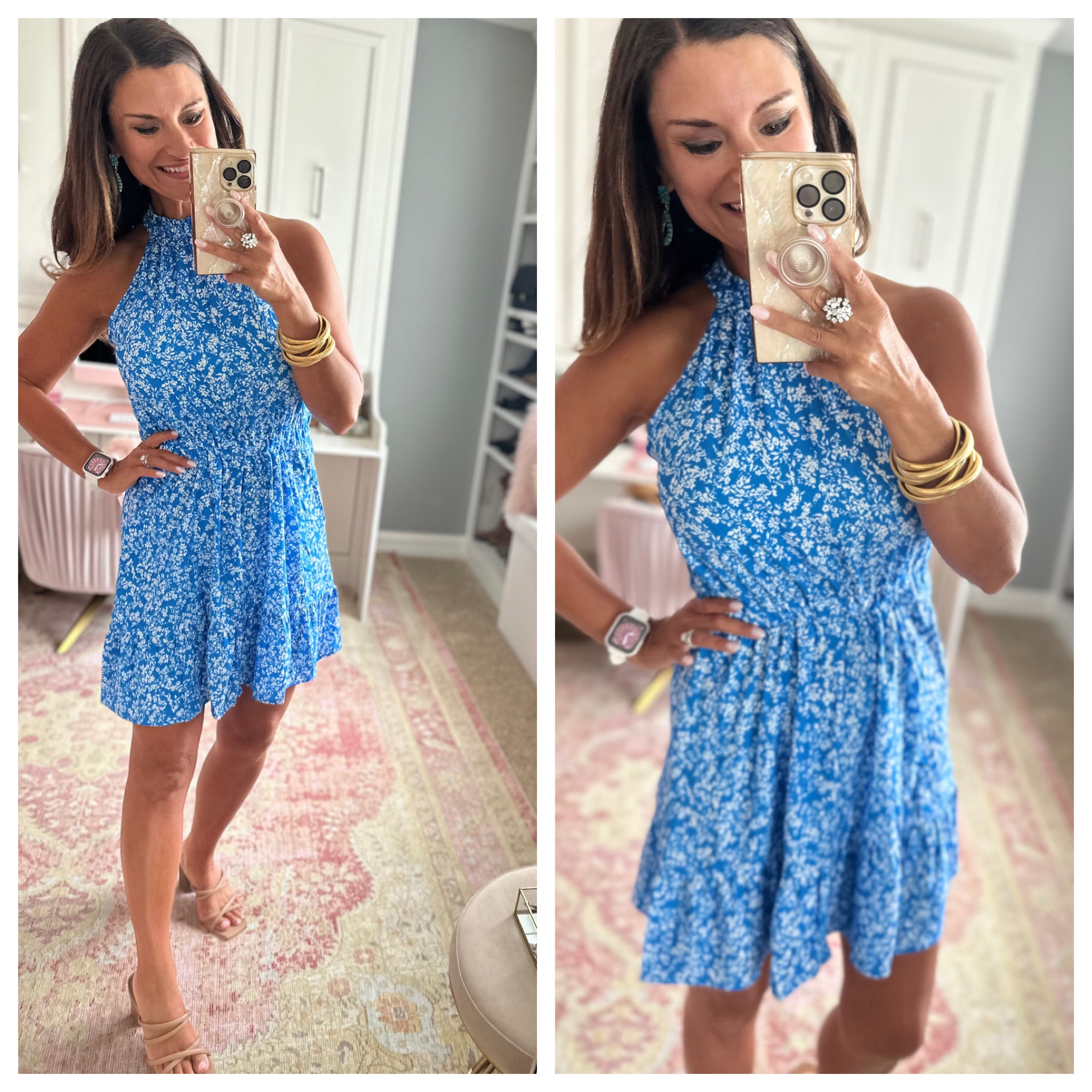 Blue floral dress from Amazon 

#LTKFindsUnder50 #LTKOver40 #LTKStyleTip