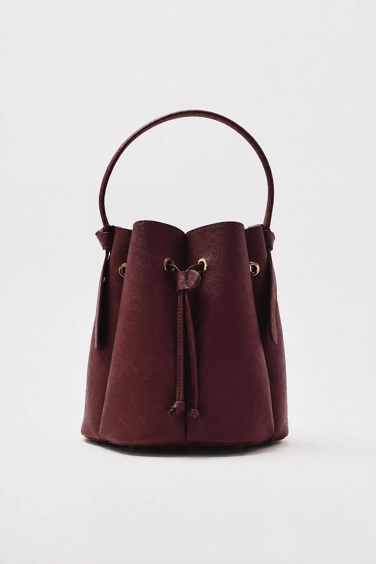 Laguna Faux Leather Bucket Bag | Anthropologie (US)