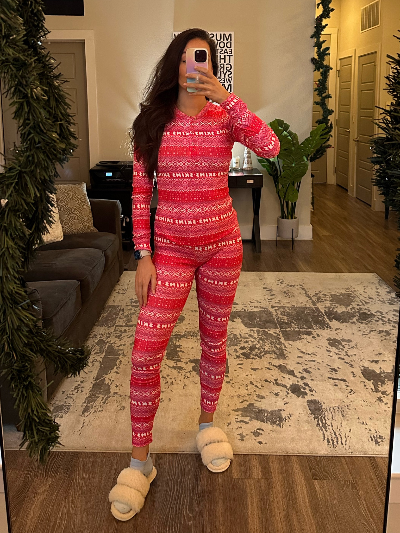 Skims pajamas size M in both 

Nordstrom find
On sale
Christmas pajamas 

#LTKSeasonal #LTKfindsunder100 #LTKshoecrush