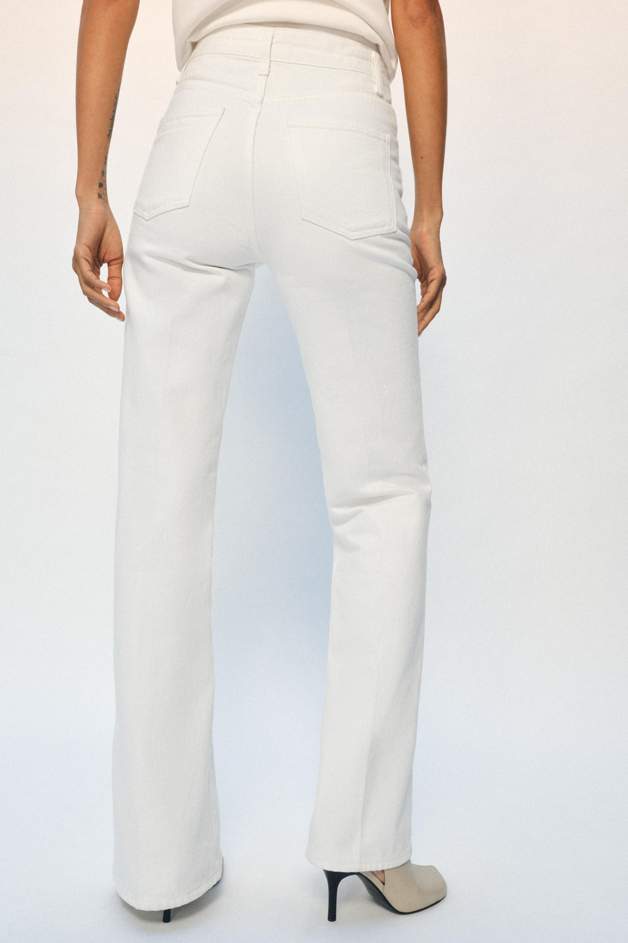 ZW COLLECTION HIGH-WAIST FLARE JEANS | Zara US