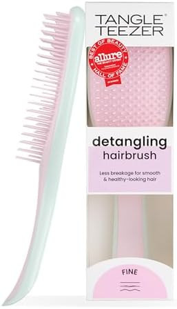 Tangle Teezer Fine Ultimate Detangler Brush, Dry & Wet Hair Brush to Detangle & Reduce Breakage f... | Amazon (US)