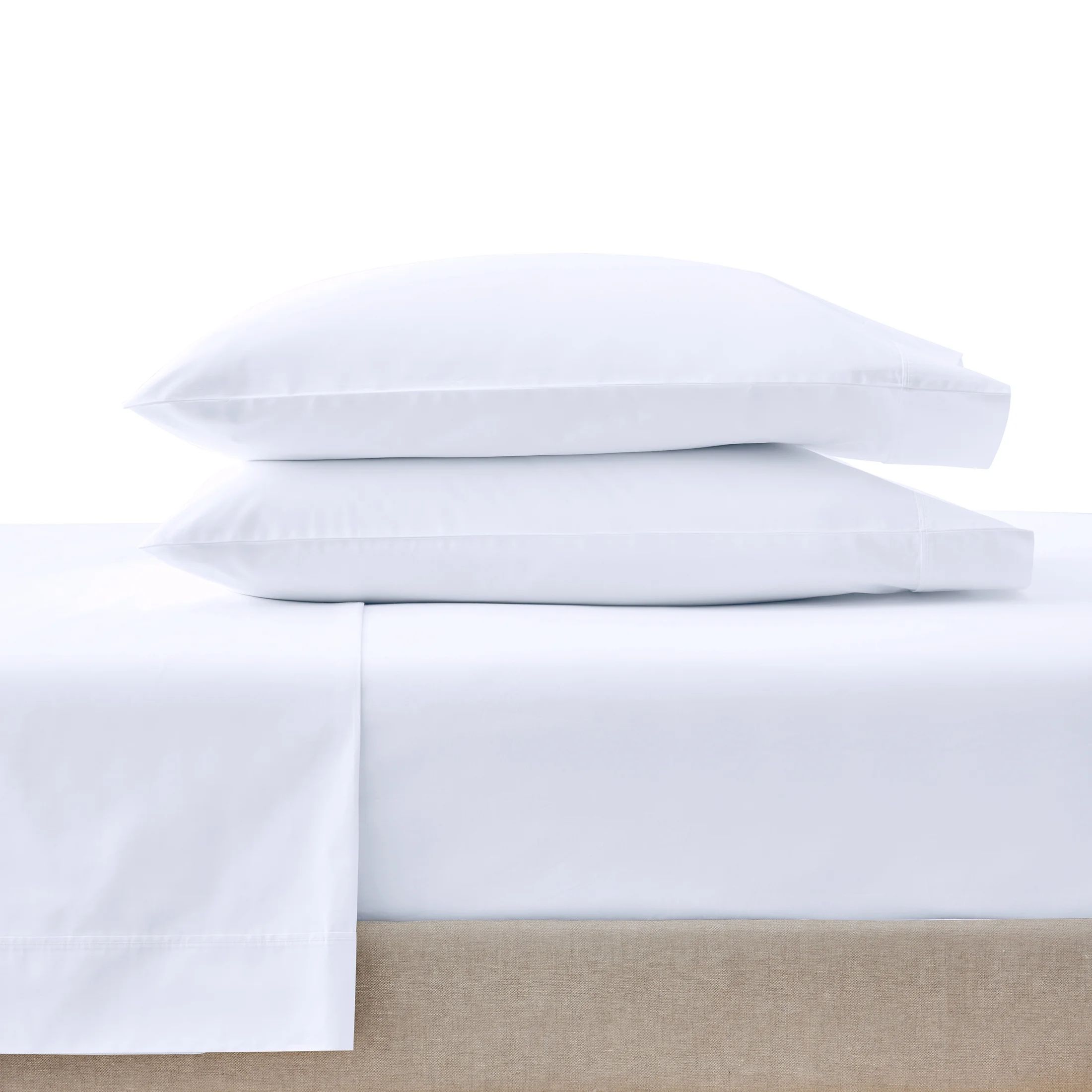 Better Homes & Gardens Cool & Crisp 4-Piece 300 Thread Count Arctic White Cotton Percale Sheet Se... | Walmart (US)