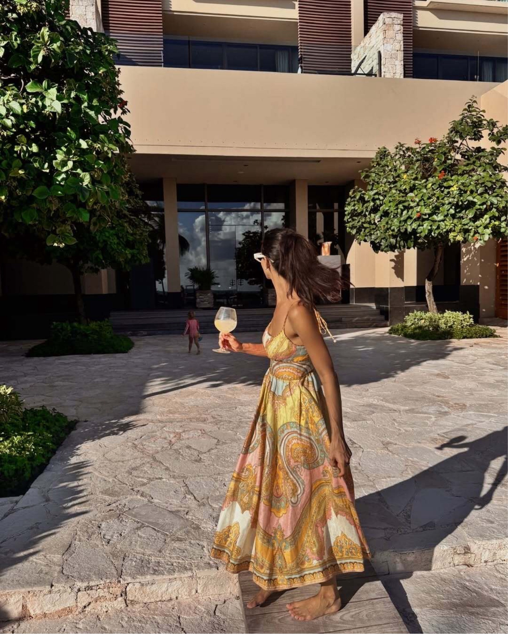 This Maxine Picnic Midi Dress in Gold Paisley from Gwynn’s is such a dream! 

The gold paisley pattern feels luxe yet laid-back, and the flowy silhouette makes it perfect for everything from brunch to a beachside dinner.

I’m obsessed with the easy, feminine vibe—it’s comfortable but still makes a statement. Style it with sandals for a casual look or dress it up with wedges and gold accessories for a little extra flair.

Shop this beauty now at Gwynn’s and check out more of my go-to picks!

#PaisleyPerfection #MidiDressVibes #EffortlessStyle #GwynnStyle

#LTKTravel #LTKStyleTip #LTKBeauty