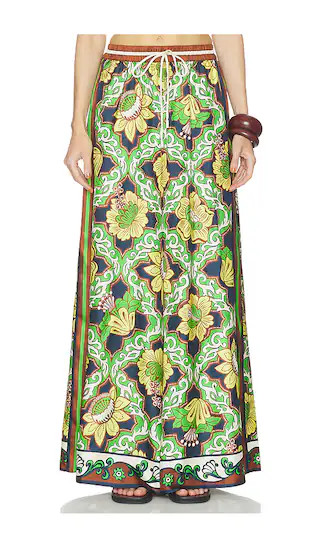 Liana Silk Palazzo Pant in Multi | Revolve Clothing (Global)