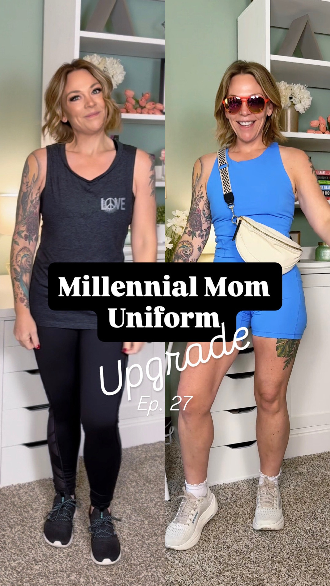 Millennial Mom Uniform Upgrade Ep. 27 🤍

Retiring the low-rise black leggings and muscle tank combo for something way cuter 🙌😂

Swapped it for a matching blue biker short set, ruffle socks, light-colored Brooks, grabbed Louis, and suddenly my neighborhood walk feels less “surviving the day” and more “hot millennial mom summer” energy 💅🐩

Same comfy vibe.
Just way cooler.

#LTKgrwm #LTKOver40 #LTKActive