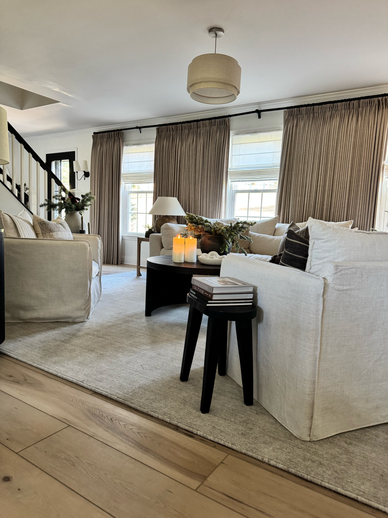 Moody sitting room. Rug is from Ernesta 

#LTKHoliday #LTKStyleTip #LTKHome