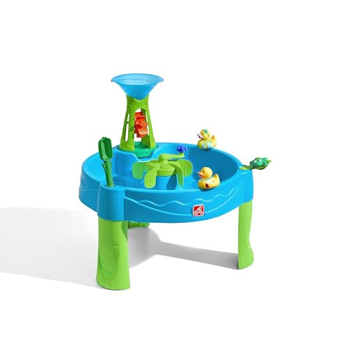 Step 2 Duck Dive Water Table, Outdoor Kids Water Sensory Table with Water Tower, Ages 18-72 Months, 5 Piece Water Toy Accessories, Multicolor | Amazon (US)
