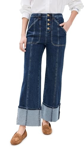 Cinq a Sept Women's Cuffed Benji Pant, Oceane, 2 | Amazon (US)