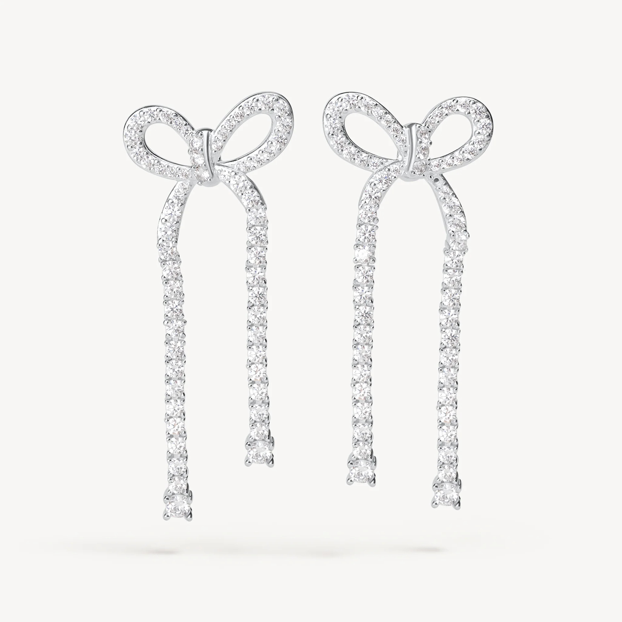 Tennis Bow Statement Earrings | Hillberg & Berk | Hillberg & Berk