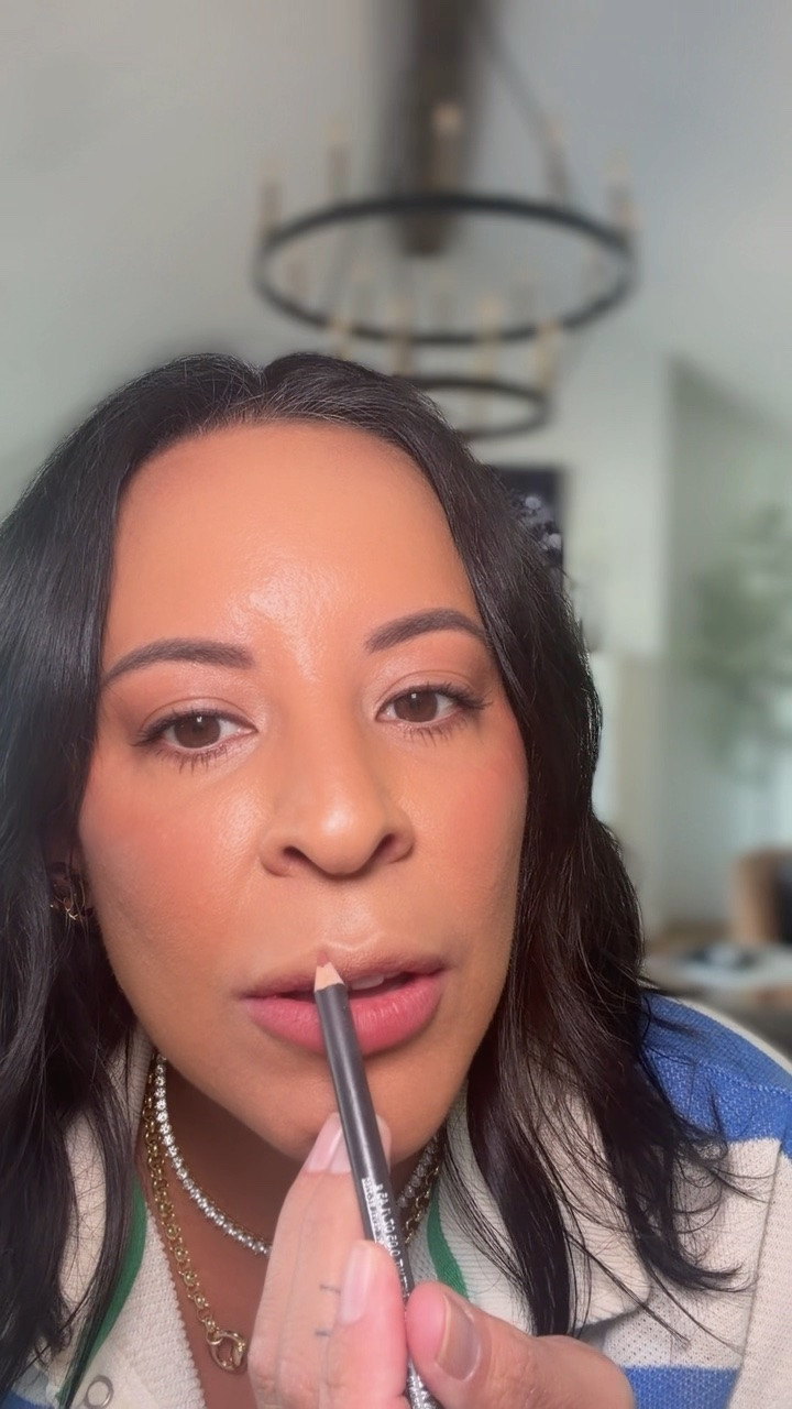 Liner color is Soar (this liner looks good with a lot of lipstick colors). Lipstick is Brickthrough.

#LTKBeauty #LTKMidsize #LTKOver40