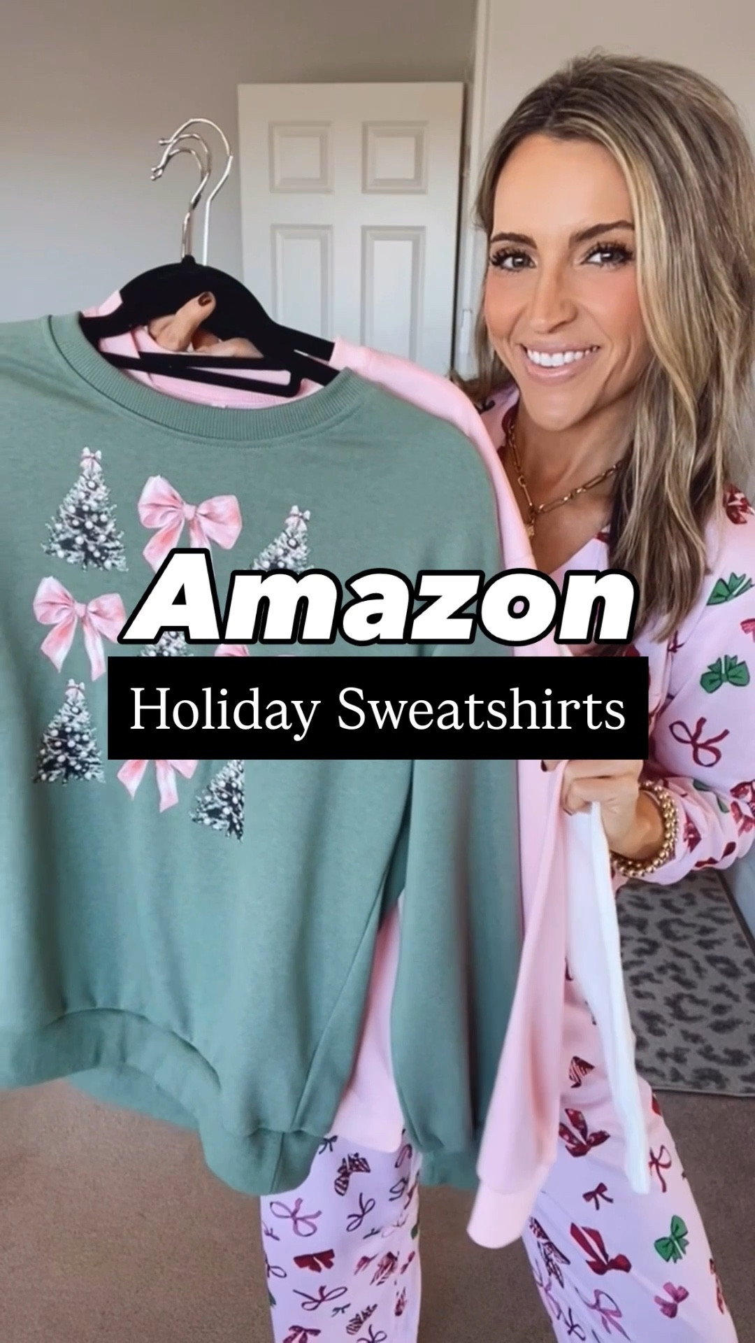 Loving these cozy Christmas sweatshirts! Perfect for lounging around in during the holiday season, classroom parties, or cookie exchanges! Wearing small 

#LTKHoliday #LTKSeasonal #LTKStyleTip