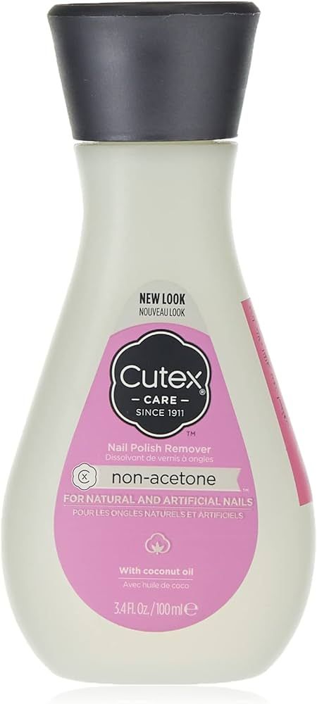 Cutex, Polish Remover - Non Acetone, 3.4 Fl Oz | Amazon (US)