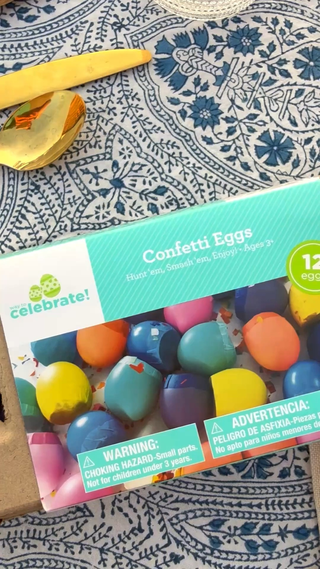 Confetti Easter eggs are said to be good luck!! They’re under $3 and are an absolute must! The kids and adults will love them, and they’re also perfect for your Easter tablescape! ❤️

#LTKdayinmylife #LTKSeasonal #LTKHome