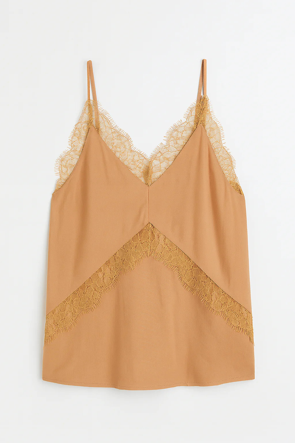 Sophia Eyelash Lace V-Neck Cami Top | MTT Collective