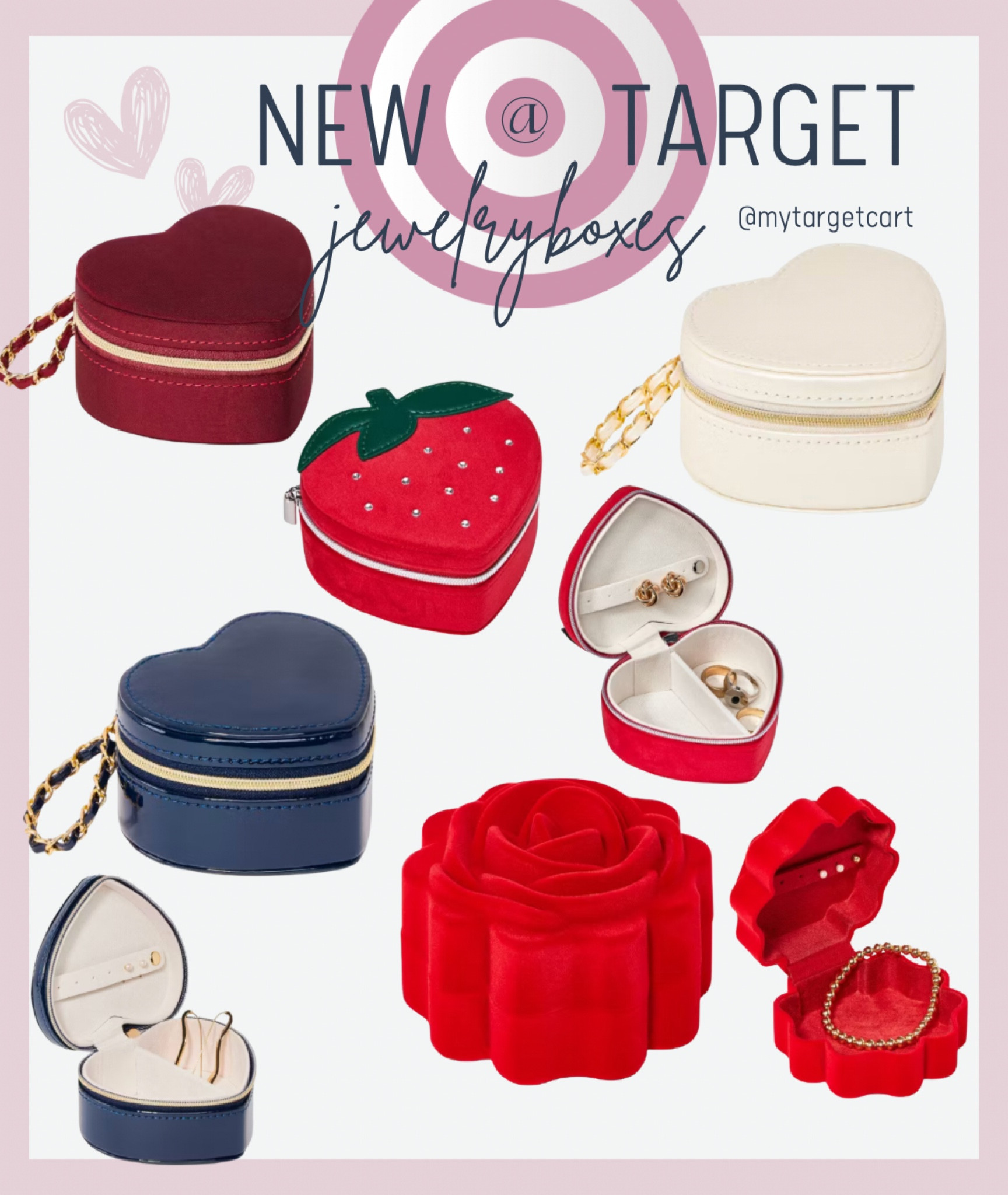Jewelry boxes at Target!


#LTKGiftGuide #LTKSeasonal #LTKHome