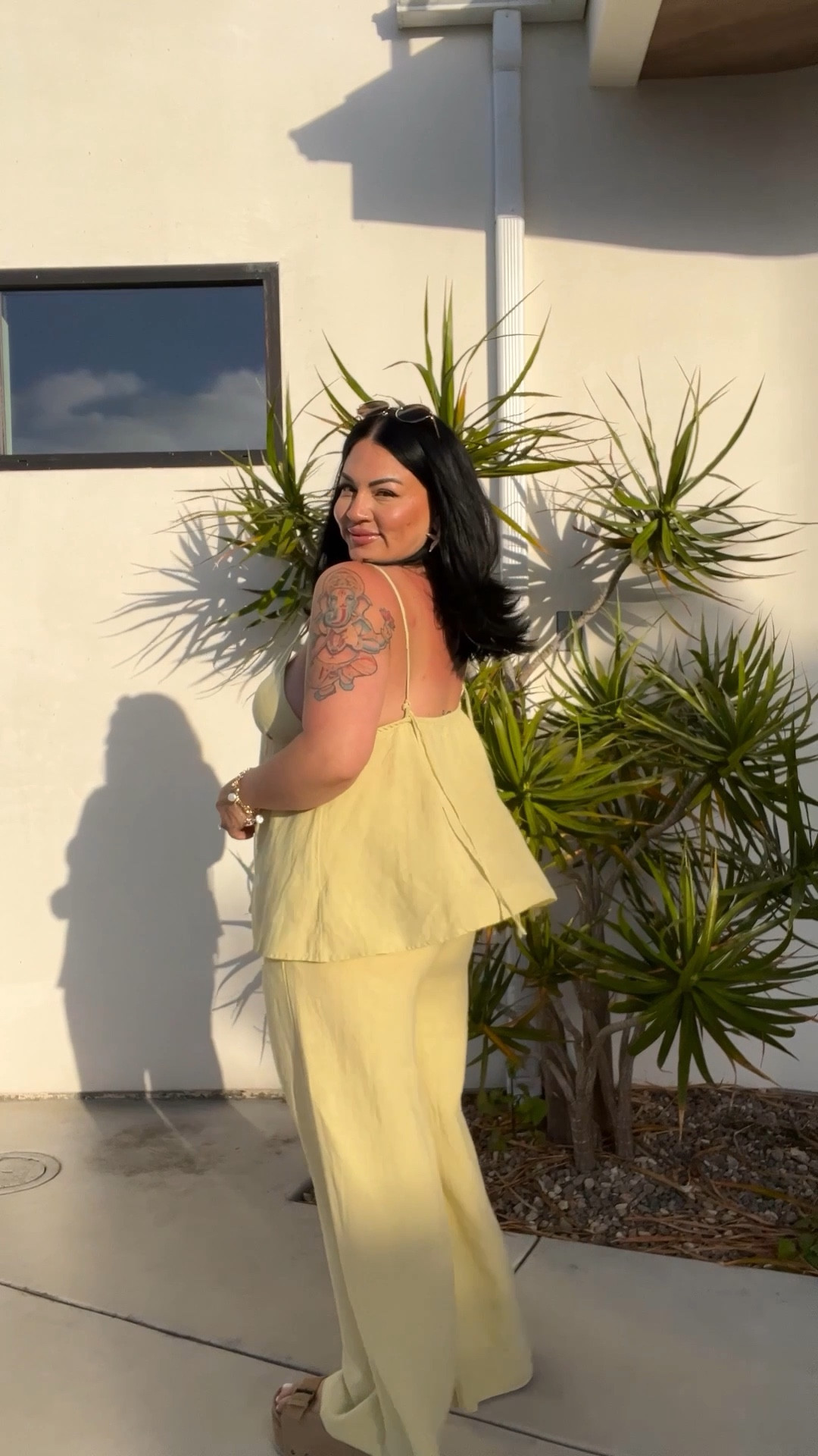 wearing a size large in this set! i also linked a more affordable one as well that i love. 💗 

#LTKTravel #LTKMidsize #LTKSeasonal