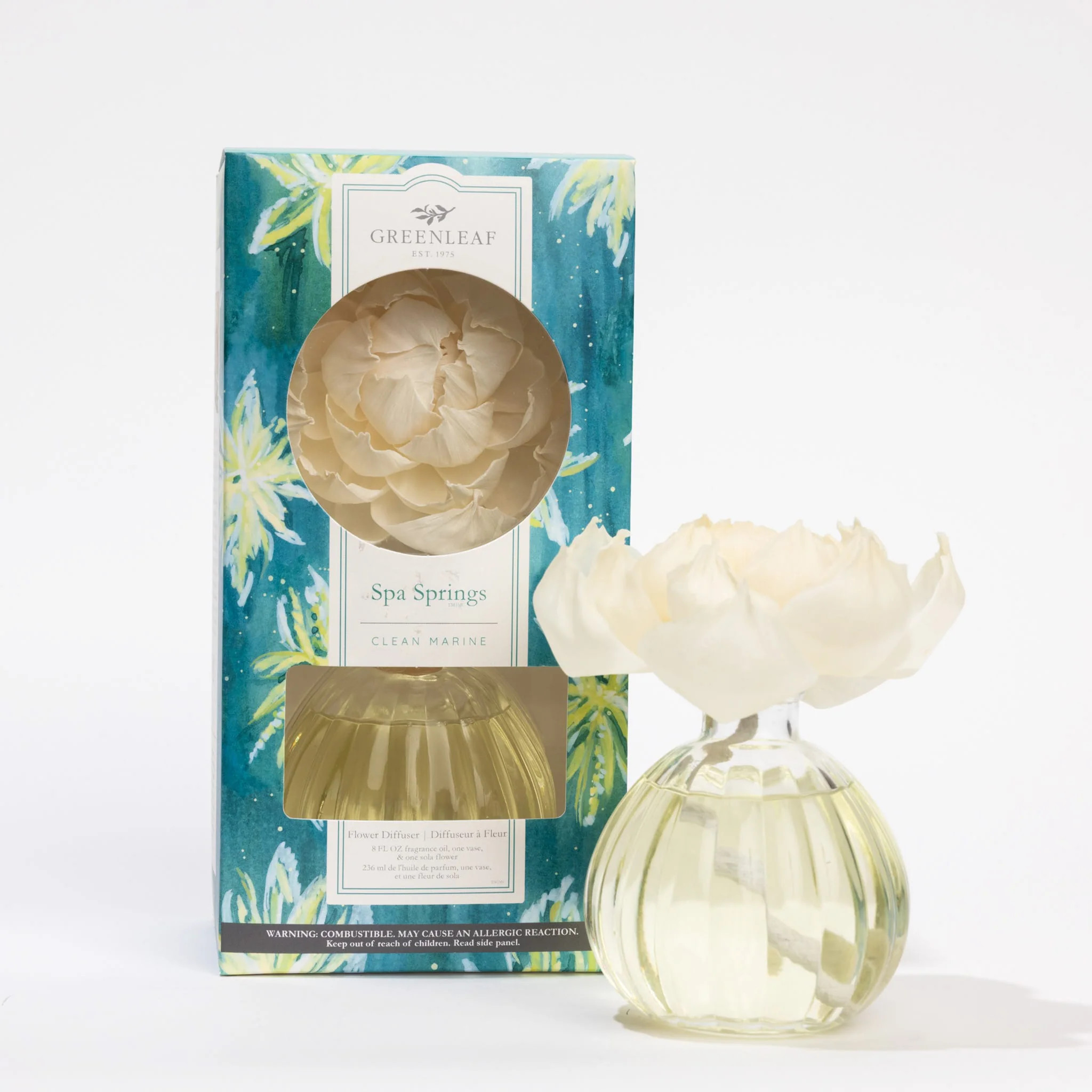 Spa Springs Flower Diffuser | Greenleaf Gifts