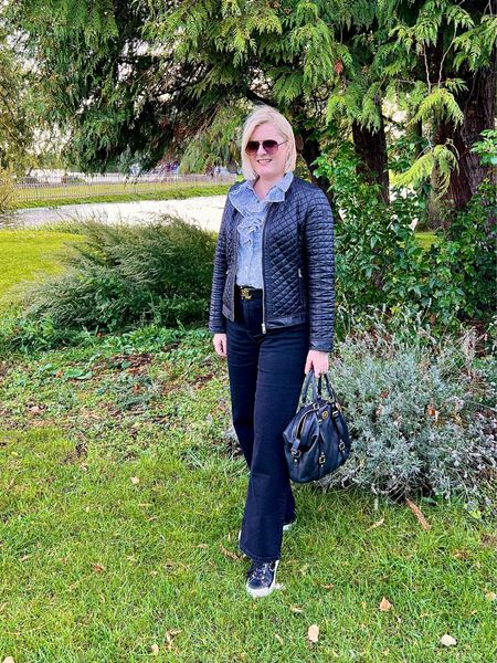 Hi everyone! Straight & wide leg jeans are on trend at the moment & I’m wearing my very comfortable black pair which are also available in lots of other colours & lengths. I’ve also linked a similar Ralph Lauren belt as I think that smartens up an outfit. 

U.K. blogger, M&S, Marks & Spencer, over 40, tall, midsize, fall, autumn, casual. 



#LTKstyletip #LTKover40 #LTKeurope