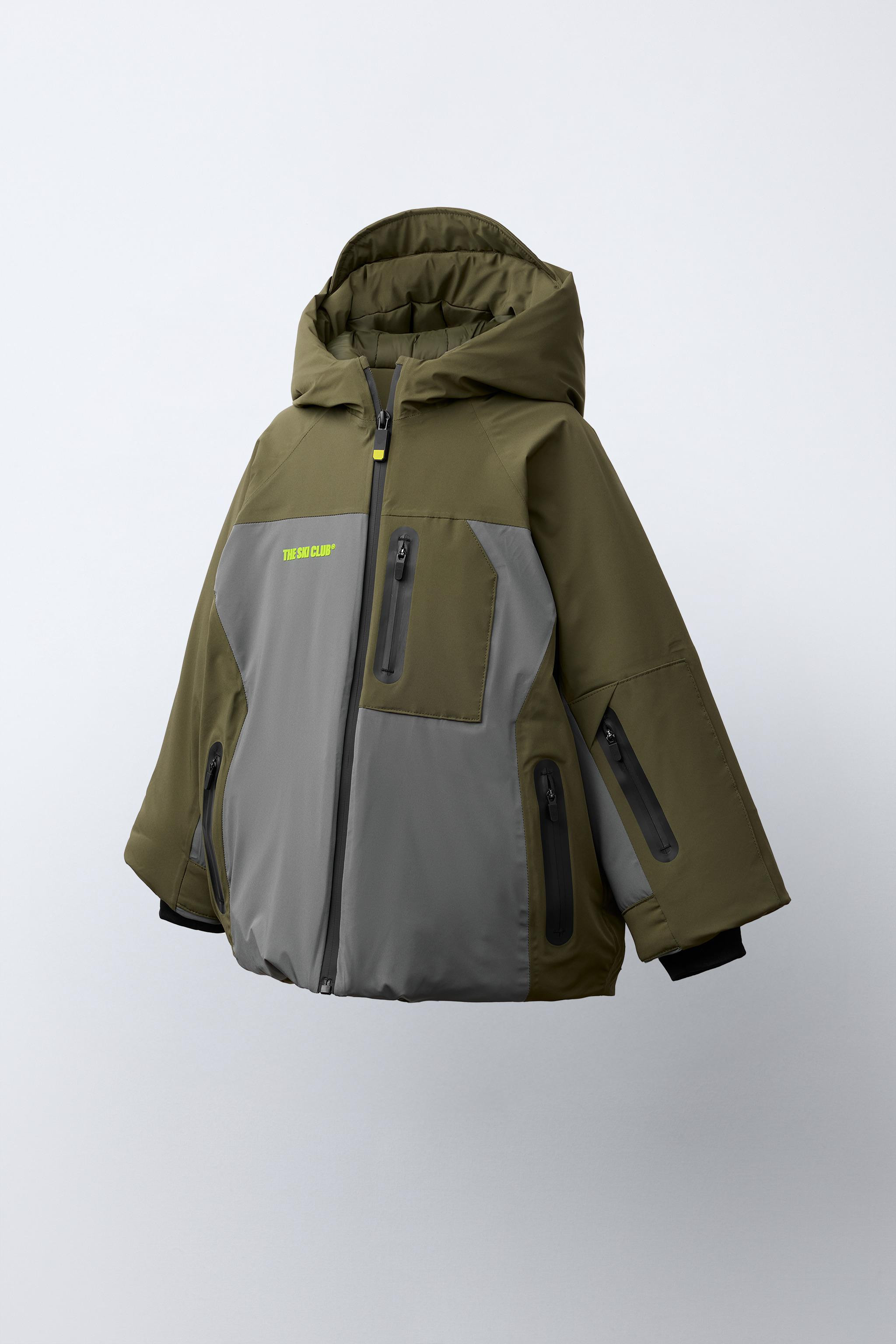 COLOR BLOCK WATERPROOF AND WINDPROOF HOODIE RECCO® SYSTEM SKI COLLECTION | Zara US