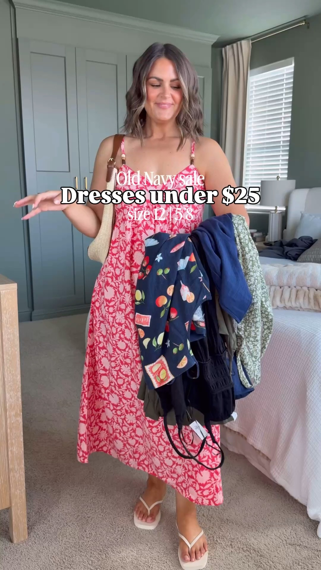 Old Navy Dresses on sale!
Floral, medium 
Blue with pattern, large
Black & olive, medium
Green floral, large
Blue gauze, medium
Sandals, true size 10

Under $25, size 12, midsize, mom style, summer outfits, summer dress

#LTKstorytime #LTKMidsize #LTKSaleAlert