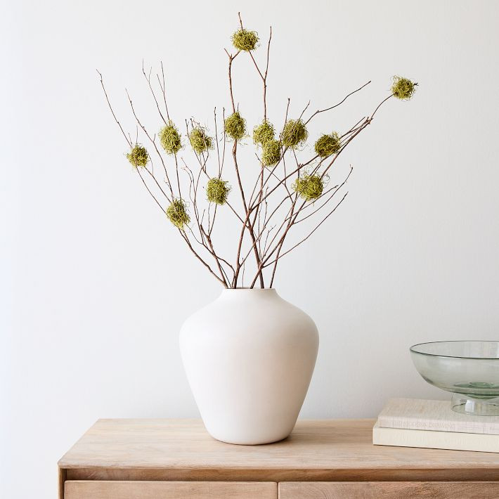 Dried Mountain Laurel w/ Moss Branch | West Elm (US)