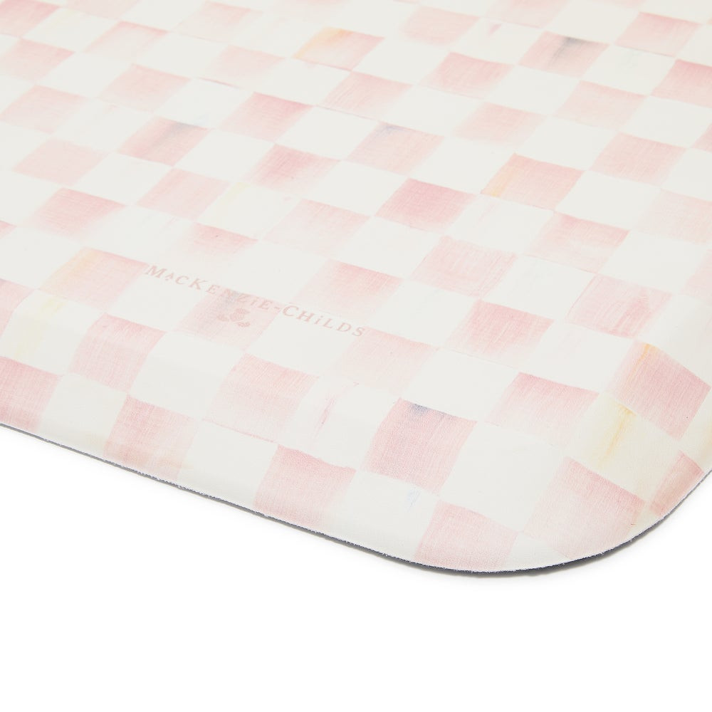 Rosy Check 20" x 36" GelPro Comfort Mat | MacKenzie-Childs