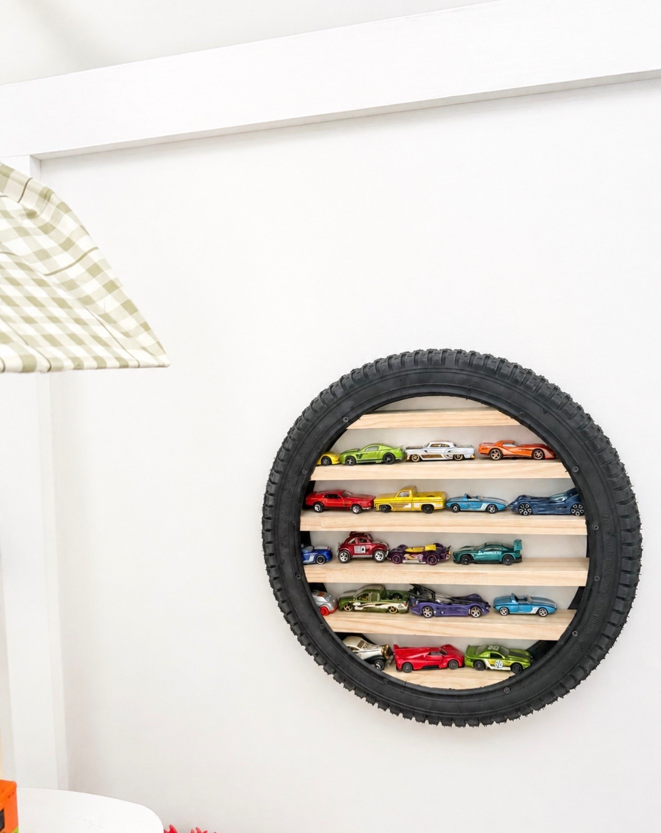 Kids room tire display for hot wheels! ⚡️👏🏻

#LTKmomlife #LTKKids #LTKBaby