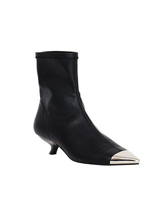 Women's Micro Heel Stretch Booties | Macy's