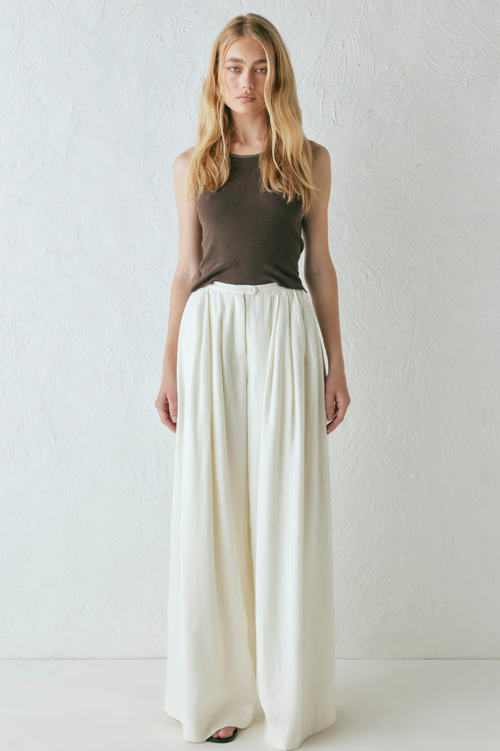 Luca Pants Off-White | VRG Grl