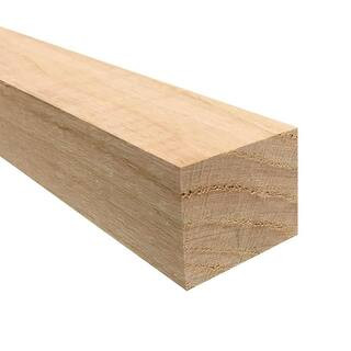 Weaber 2 in. x 2 in. x 3 ft. S4S Oak Board 27389 - The Home Depot | The Home Depot