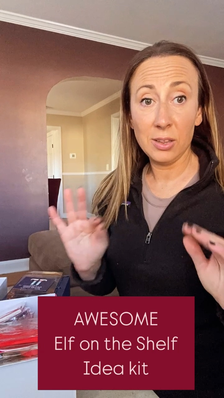 Elf on the shelf idea kit. Every year I run out of ideas for our elf after three days!  This kit comes with an activity idea for each night and all the little props you will need to make the magic happen!  I am going to try this out this holiday season!  I can’t wait!  

#LTKFamily #LTKHoliday #LTKKids