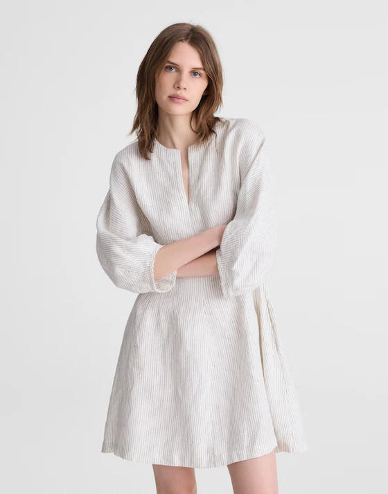 Splitneck Mini Dress | Madewell