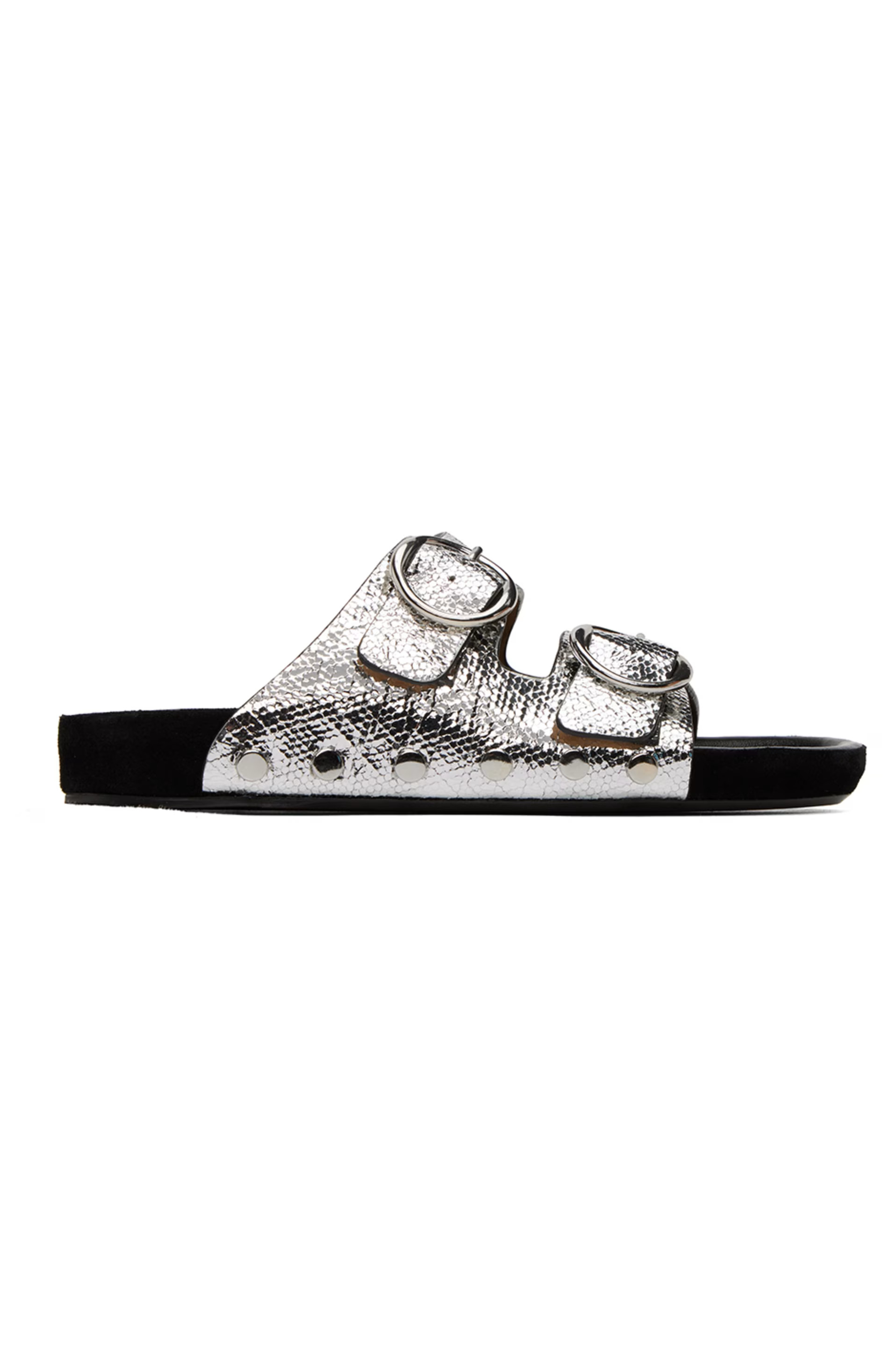 Isabel Marant - Silver Lennyo Sandals | SSENSE