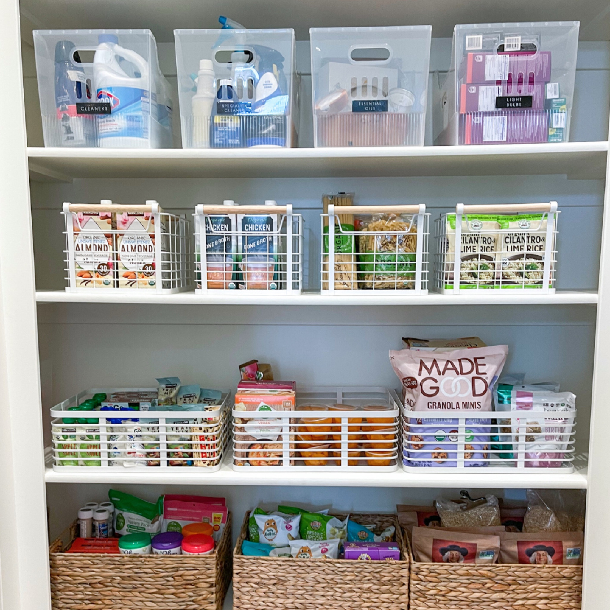 We moved this client into their new home a few years ago and they had us back to make a few tweaks as their needs have changed. We love how this pantry turned out!

#LTKhome