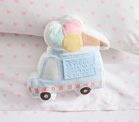 Ice Cream Truck Pillow | Pottery Barn Kids