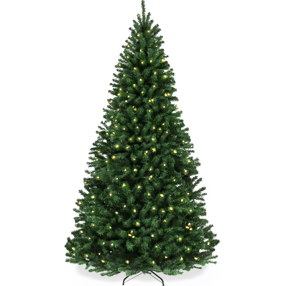Best Choice Products 12ft Pre-Lit Spruce Hinged Artificial Christmas Tree w/ 1,300 Incandescent L... | Target