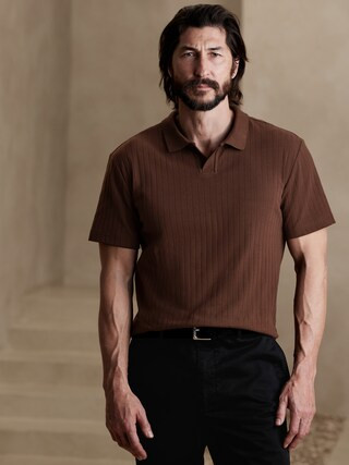 Ribbed Polo | Banana Republic Factory