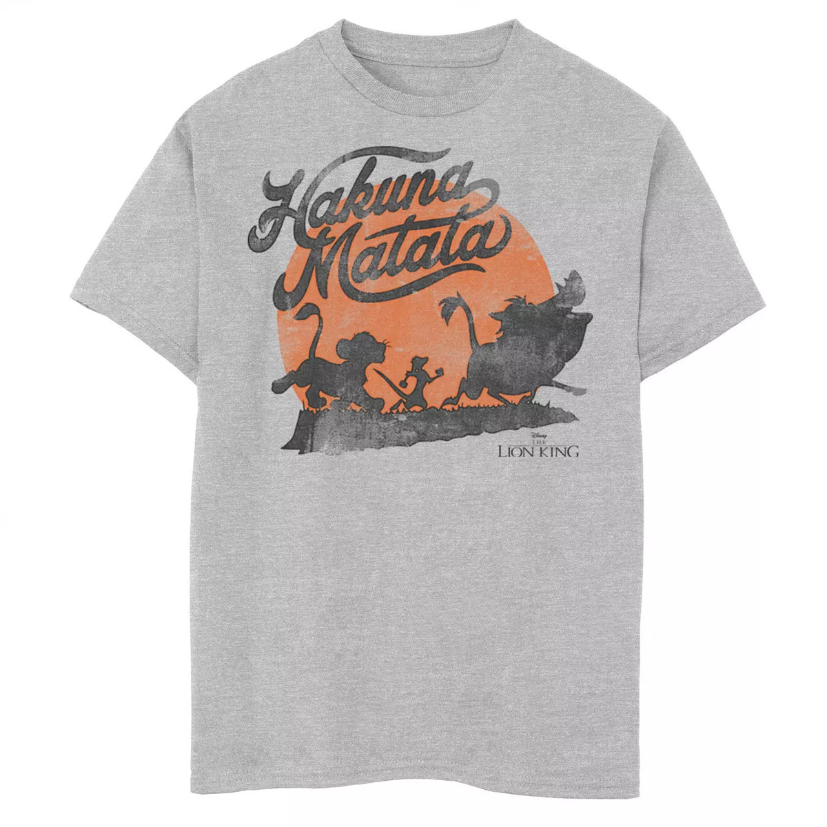 Disney's The Lion King Boys 8-20 Hakuna Matata Orange Sunset Vintage Graphic Tee | Kohl's