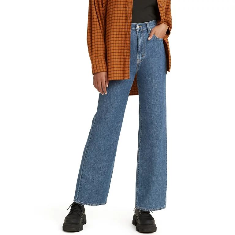 Levi's Women's High-Rise Straight Jeans - Walmart.com | Walmart (US)