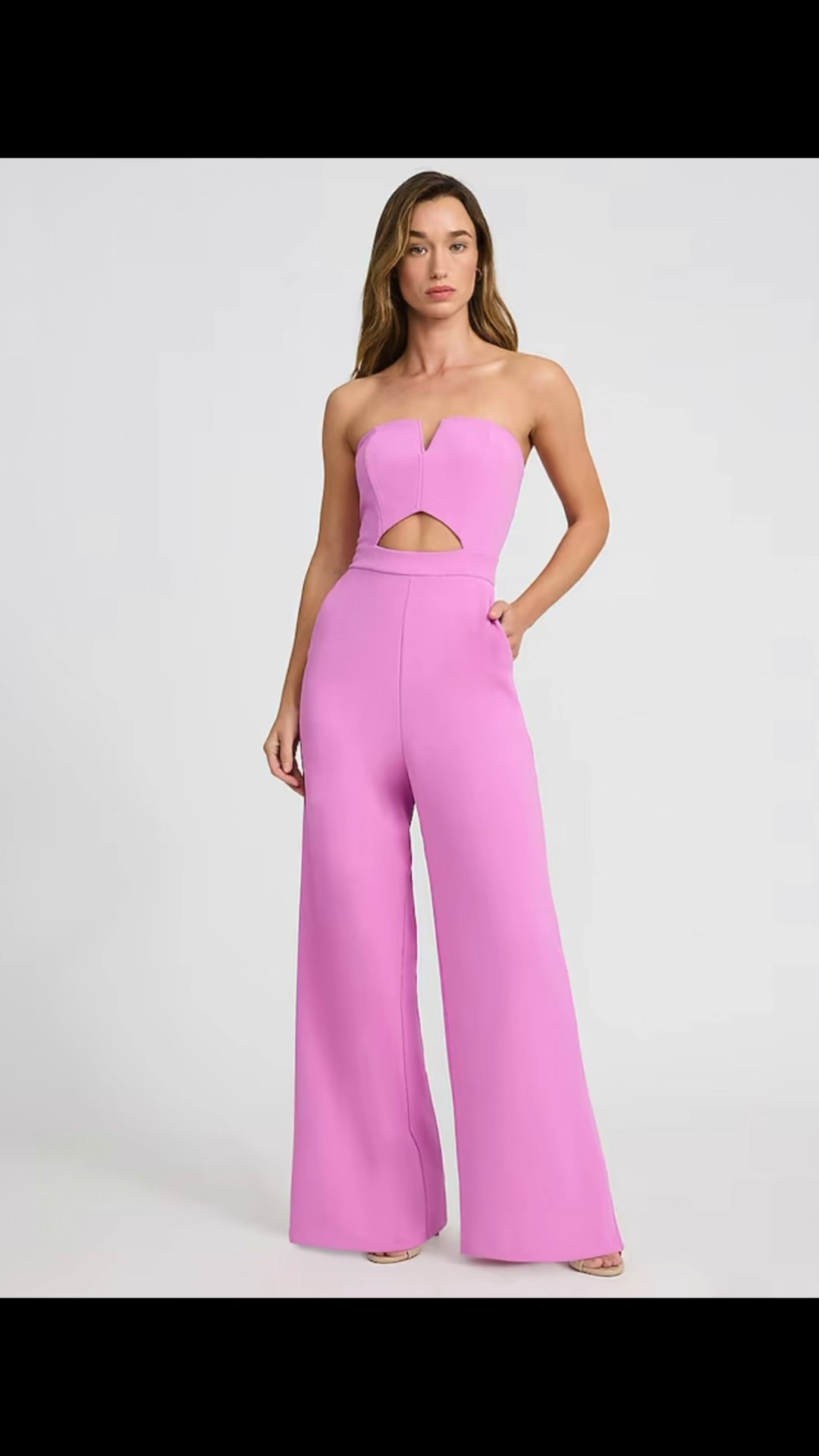 Strapless Cutout Wide Leg
Jumpsuit with Pockets
#elevatedstyle
#jumpsuit


#LTKootd #LTKgrwm