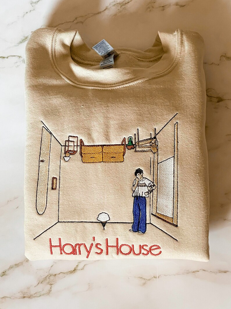 Album Embroidered Crewneck | Etsy (US)