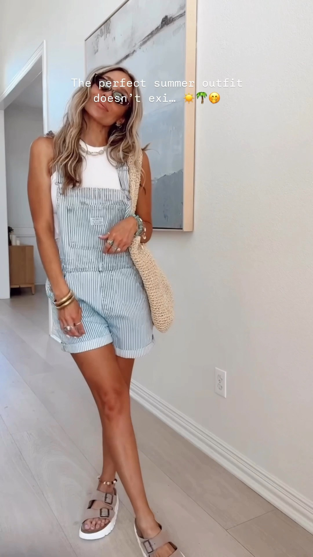 You will find me wearing these overalls // exact outfit all summer long. 

Wearing small / my tts 

5’5” | 120 lbs | size 4 