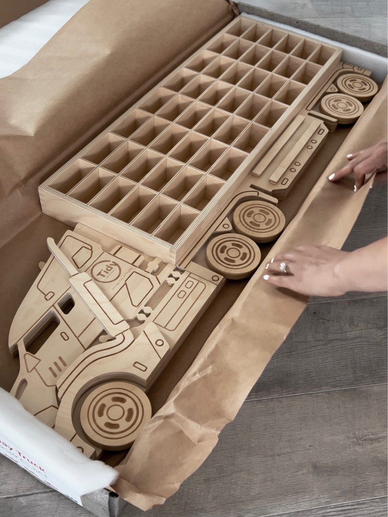 Toy car storage display

#LTKGiftGuide #LTKkids