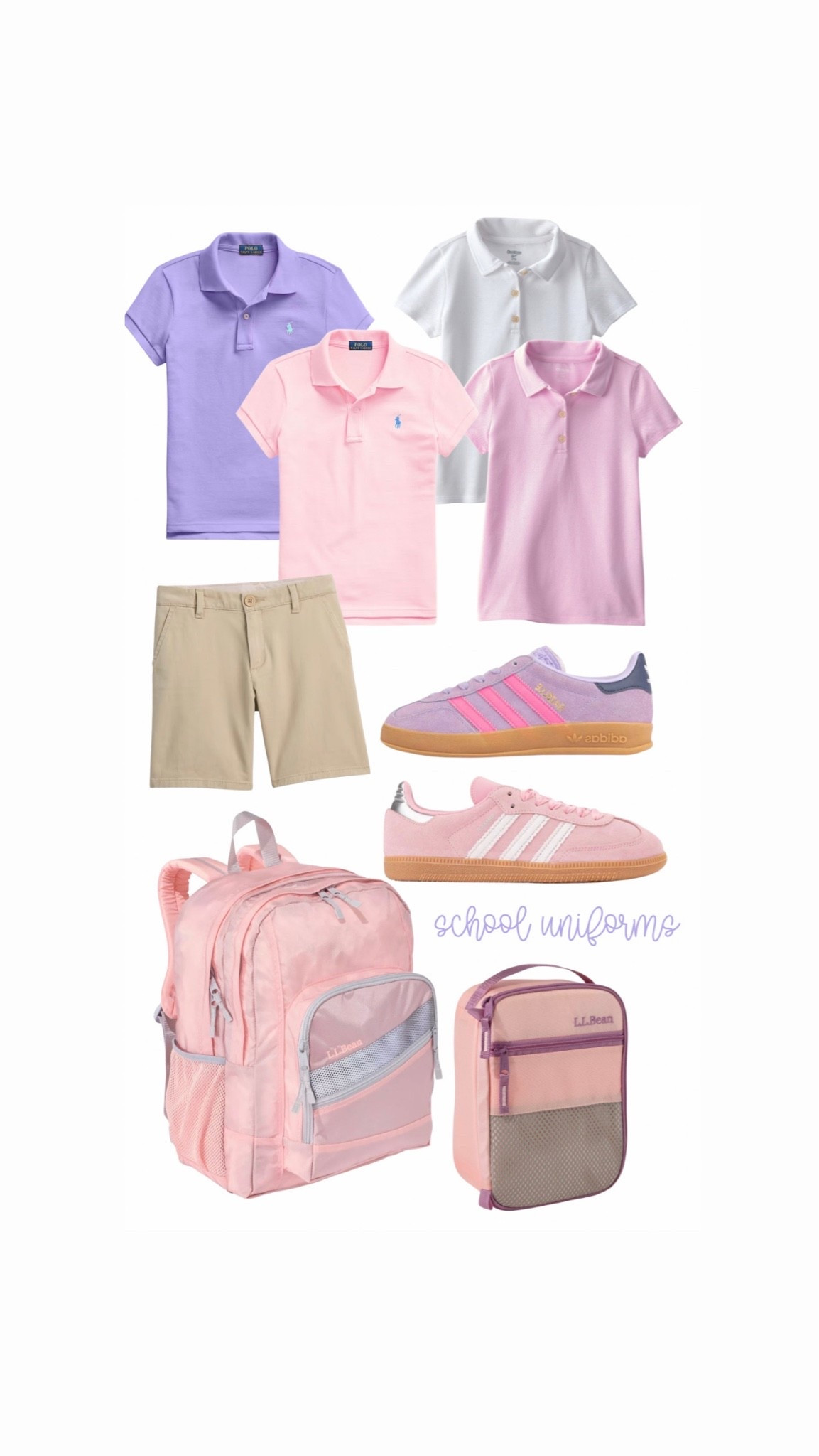 Rileys school uniform buys! Polos are from Ralph Lauren but I can’t link

#LTKKids #LTKmomlife