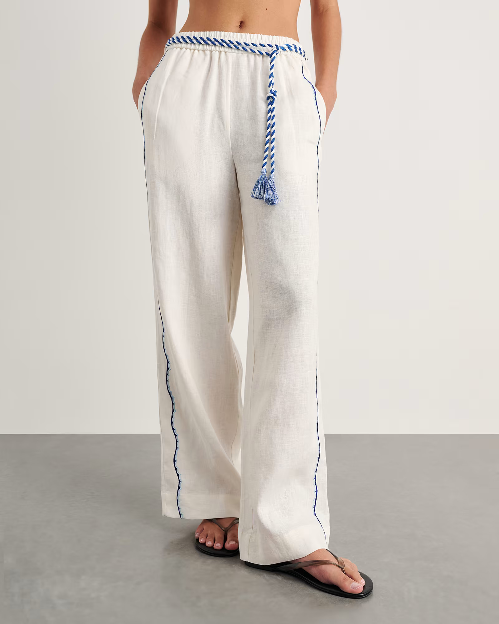 Seahorse Linen Pull On Pant | JAG (Australia & New Zealand)