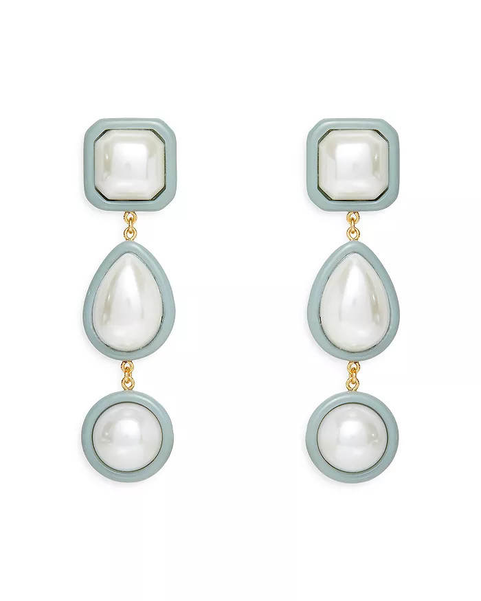 Resin Pearl Linear Earrings | Bloomingdale's (US)