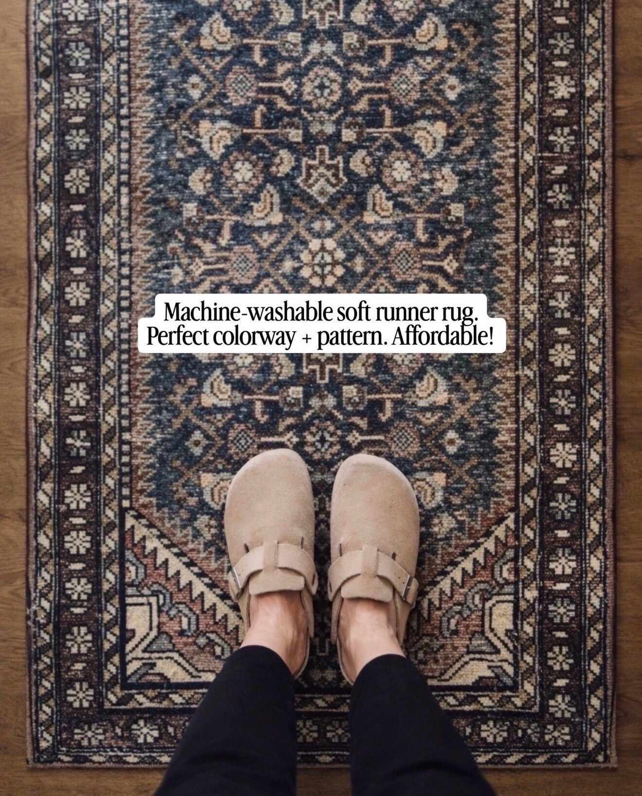 Machine-washable sort runner rug Perfect colorway + pattern. Affordable!  Wayfair favorite rug selection, including this stunning vintage look runner in my kitchen. 

#wayfair #HomeDecor #InteriorStyling #NeutralInteriors #ModernTraditional #TimelessDesign #HomeInspo #LayeredHome #LivingRoomInspo #InteriorDesignIdeas #DesignInspiration #CozySpaces #InteriorDetails #homestylinginspo #homerefresh #InteriorDetails #homestylinginspo

#liketkit #LTKdayinmylife #LTKHome #LTKSeasonal
@shop.ltk
https://liketk.it/60SAx

#LTKSeasonal #LTKHome #LTKdayinmylife