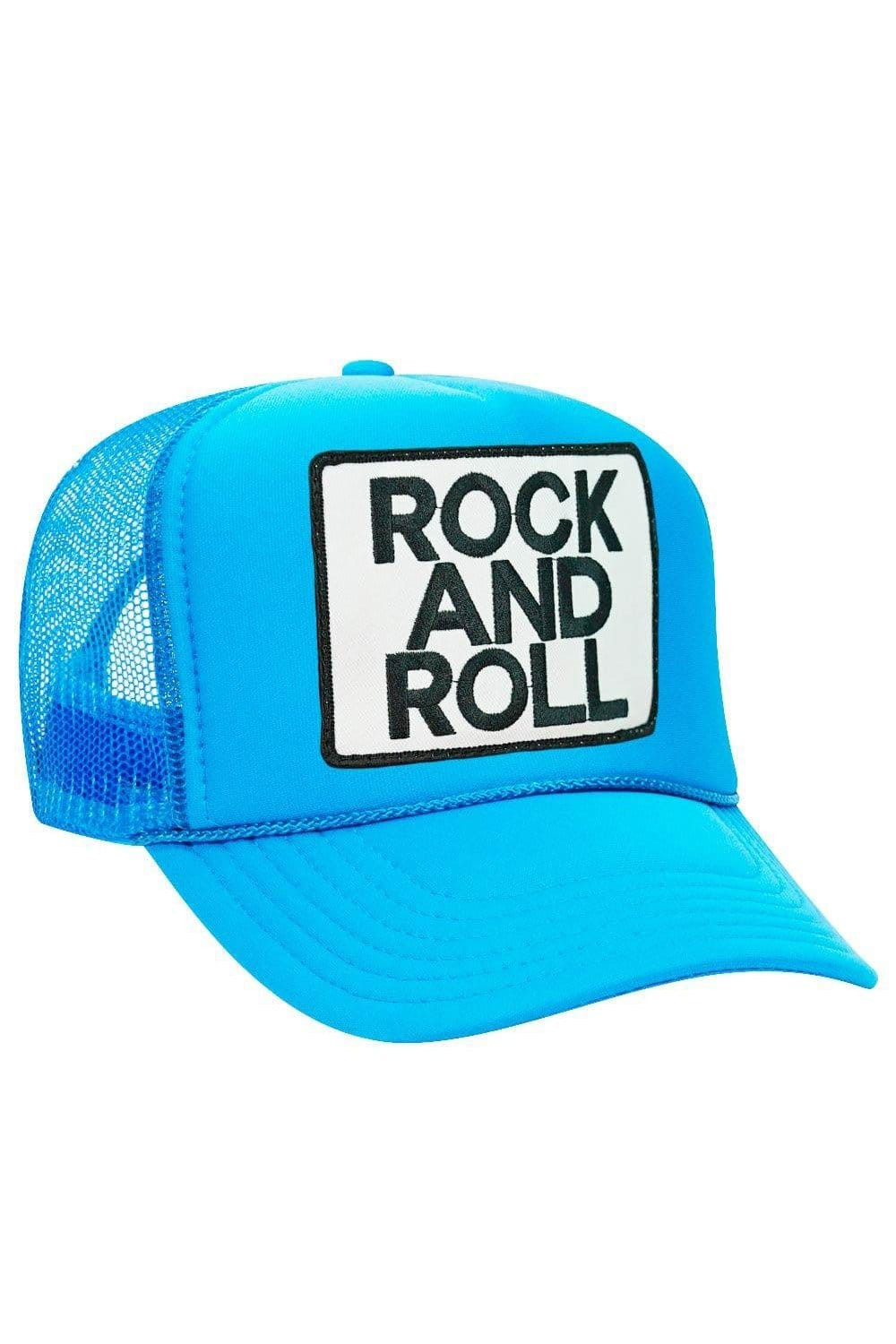 ROCK & ROLL VINTAGE TRUCKER HAT | Aviator Nation