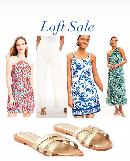 Spring outfit, summer outfits, sandals, all on sale.

#LTKSeasonal #LTKsalealert #LTKstyletip